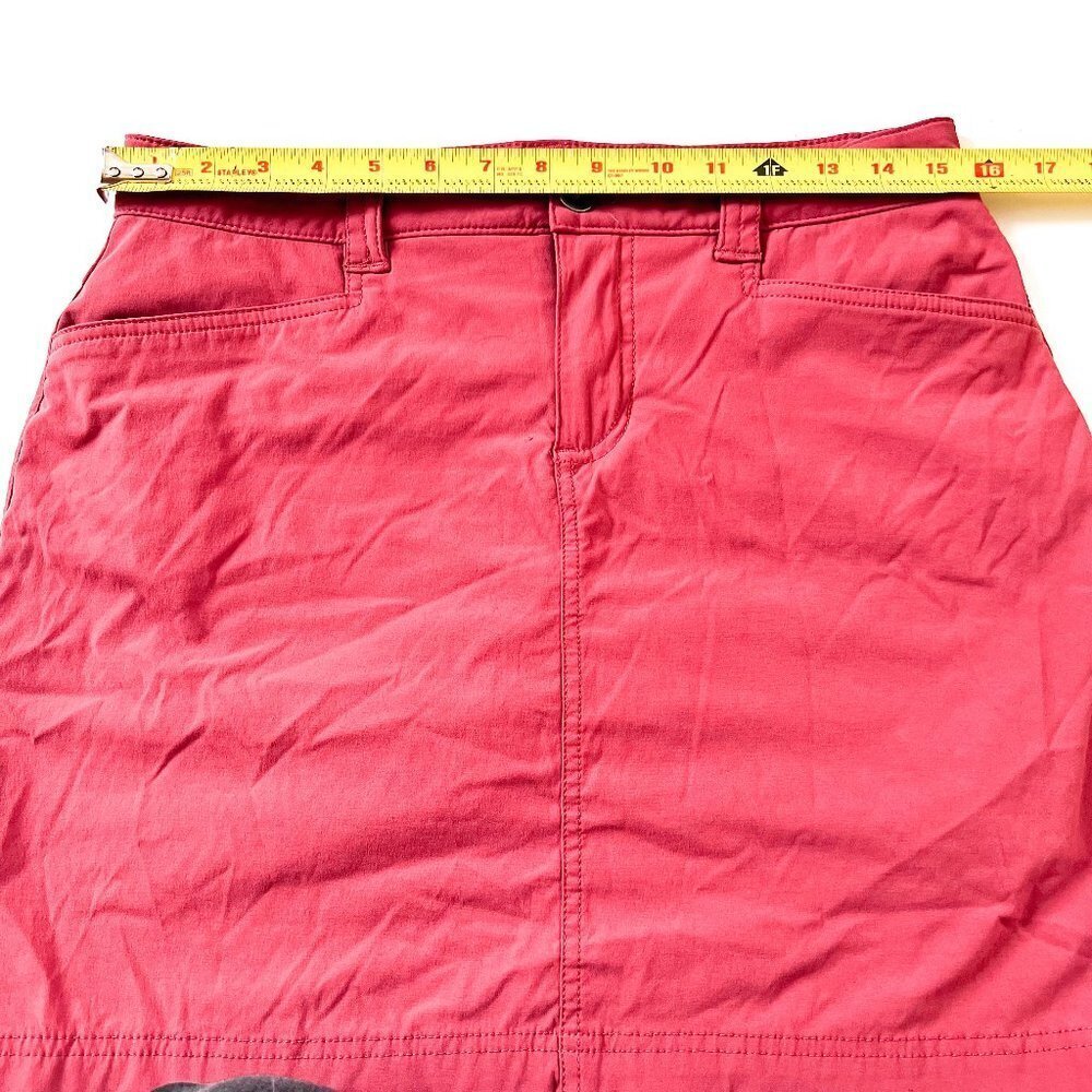 Eddie Bauer Horizon skort Skirt Size 6 Pale burnt red - Picture 3 of 12